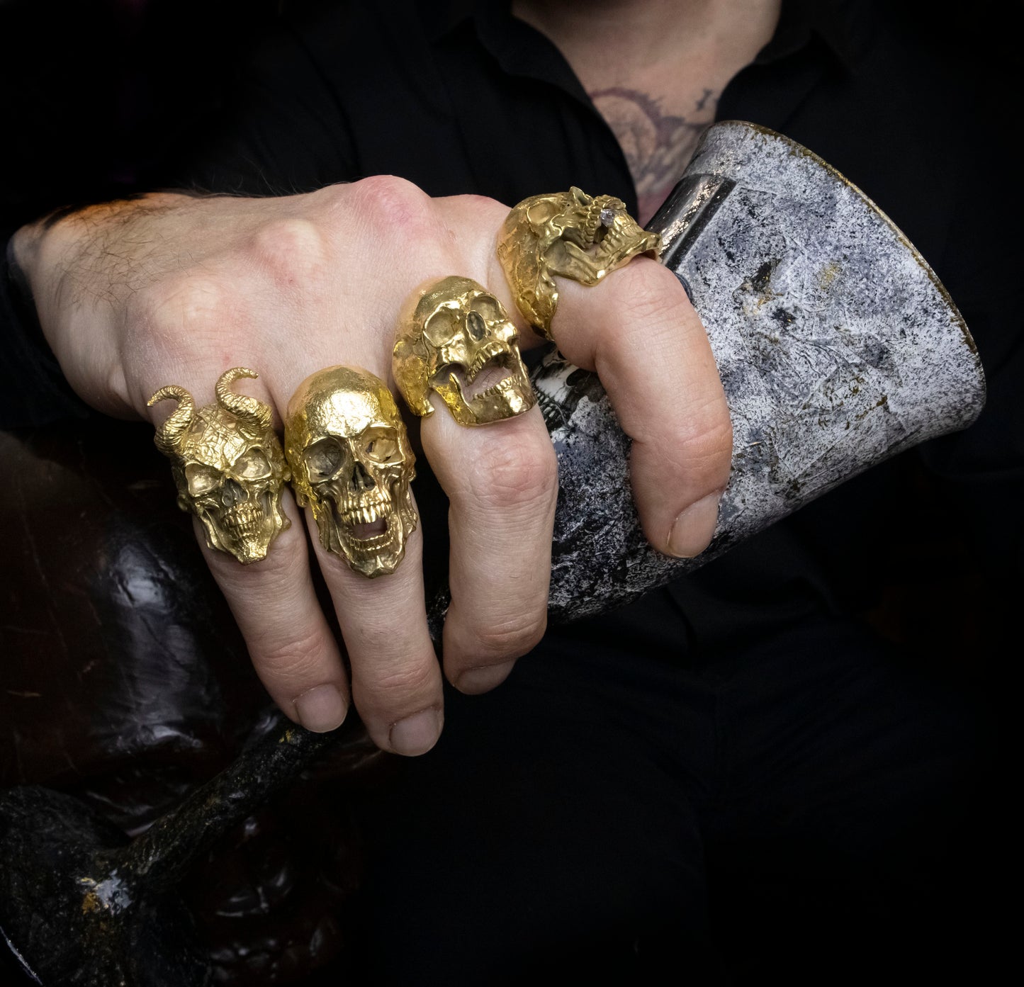 Skull Ring 2.1 Open Jaw