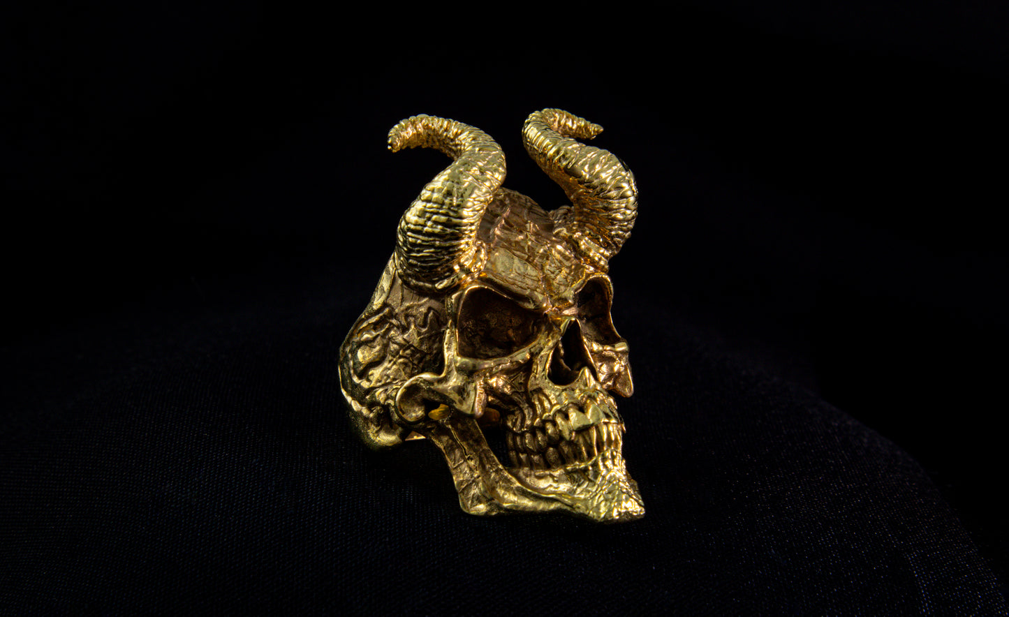 Skull Ring 1.3 Horns