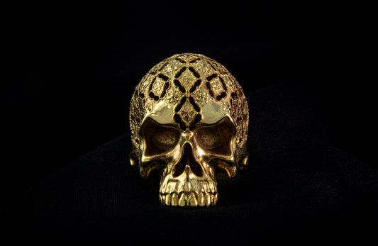 Jawless Skull Ring Fine Detail