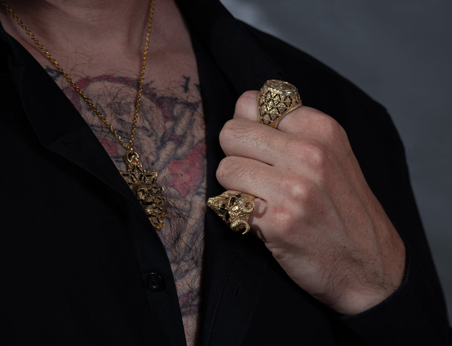 Skull Signet Ring