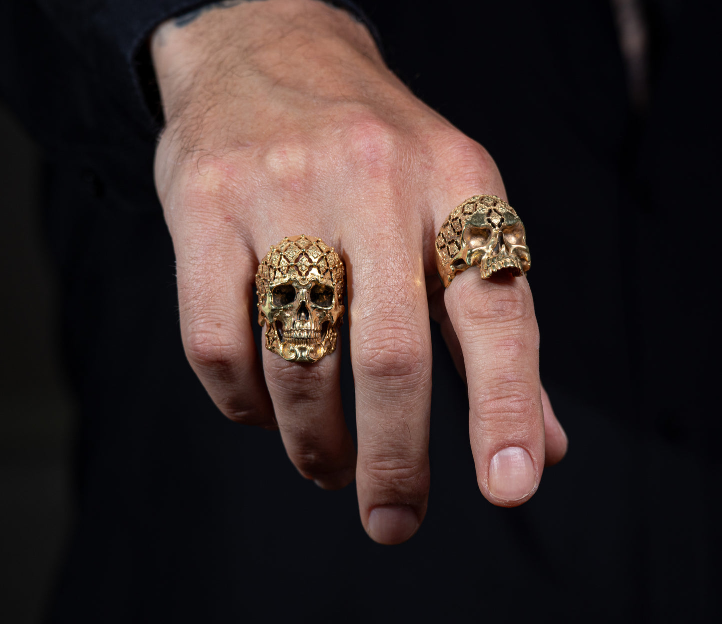 Luxury Skull Ring